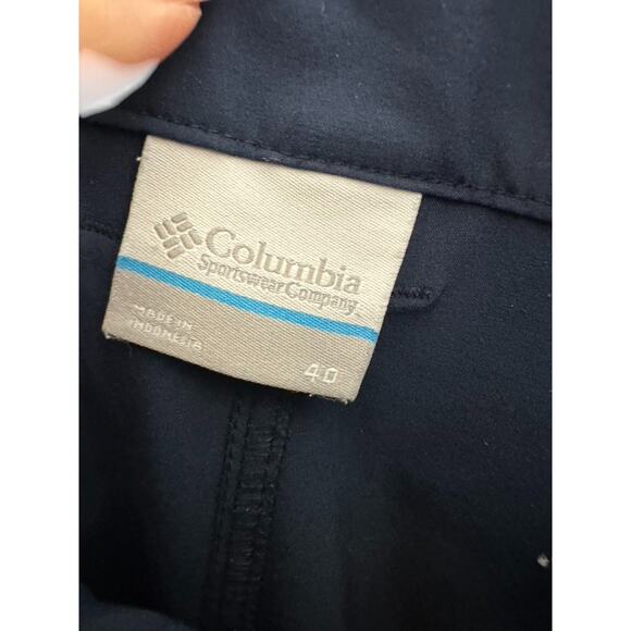 Columbia Men's PFG Terminal Tackle II 10" Shorts Navy Blue Size 40 Bottle Opener - Picture 5 of 5